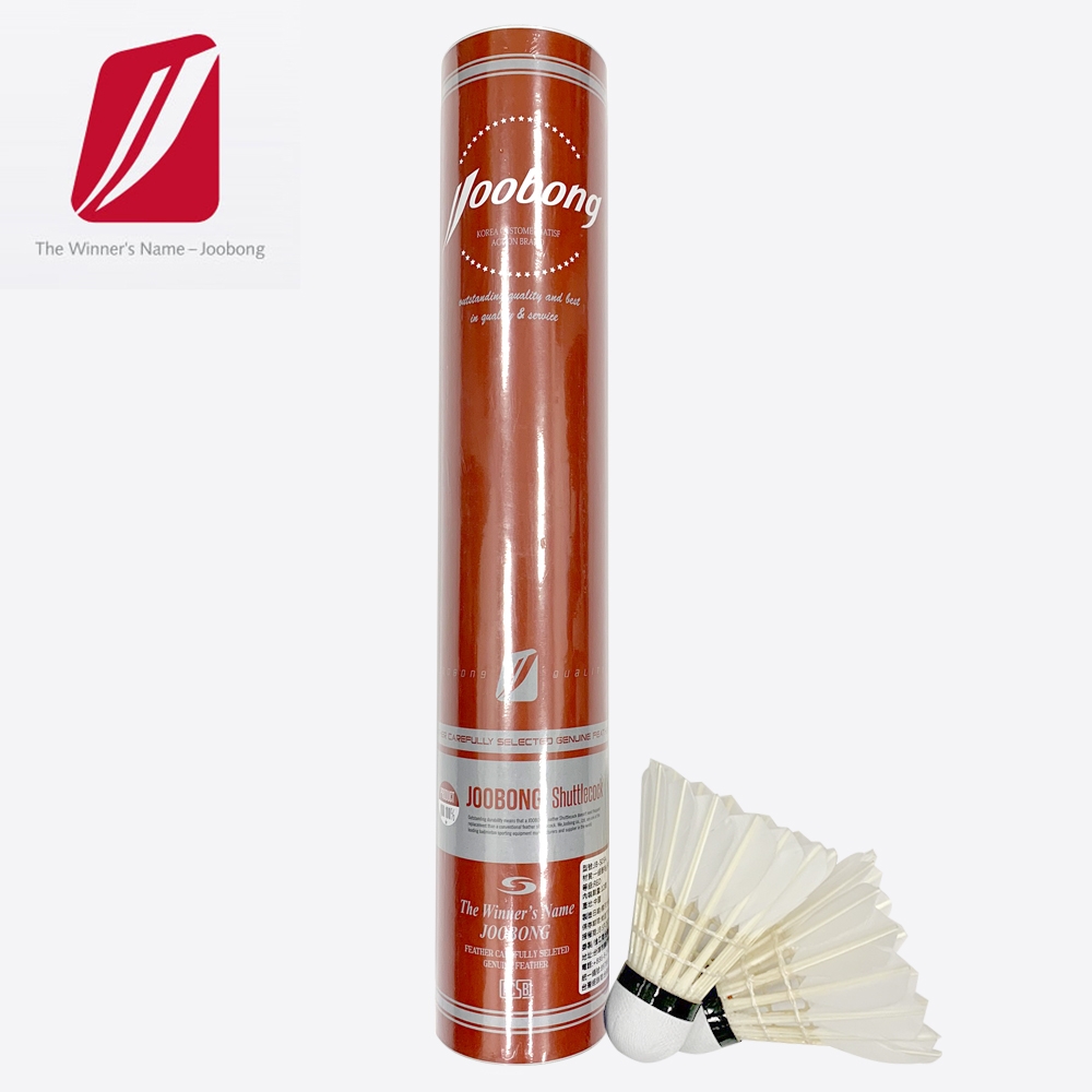 【JooBong】紅標比賽級羽毛球 JB-505A-24入 特價$1170/原價$1300