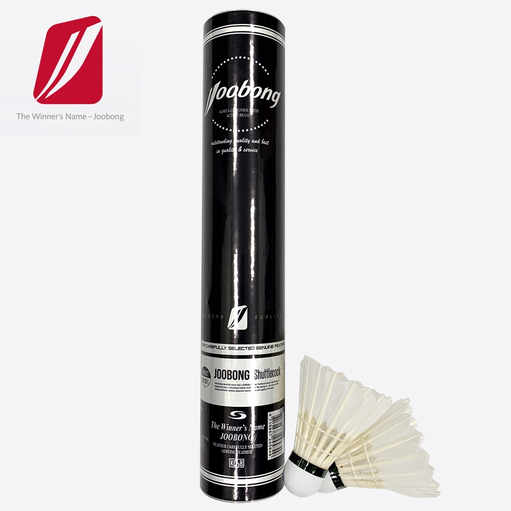 【JooBong】黑標比賽級羽毛球 JB-1-404B-24入 特價$860/原價$960