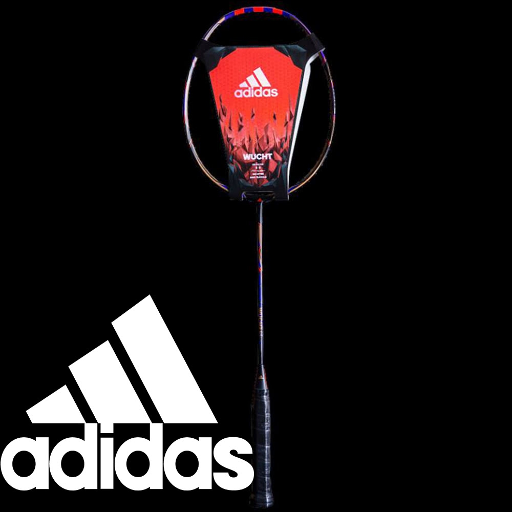 【adidas 愛迪達】P1 Energy Ink 碳纖維羽球拍(羽球拍 空拍 附線 原價$3600)